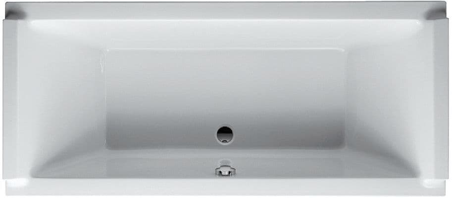 BAIN ACRYL STARCK DURAVIT SANS PIEDS 180-80CM BLANC vue 1