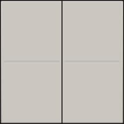 Touche double, sans fil, pour le système Hue, Light Grey vue 1
