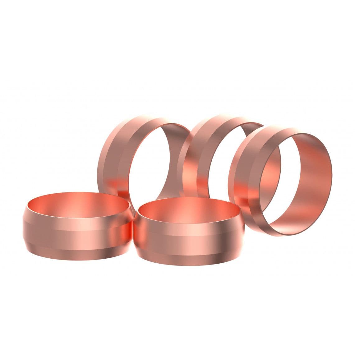 989461517 CU anneau de compression, vierge, 22 mm, raccord à serrer pour tube en cuivre (5x) vue 1