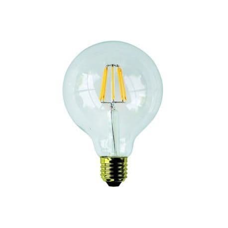 Filament Led globe 125 7.5W E27 690lm 2700K 15000h dim cri > 90 vue 1