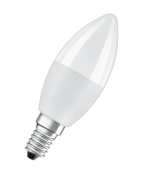 Lampe Led retrofit RGBW avec télécommande 5.5W / 2700K E14 FR 470lm 200° non dimmable vue 1