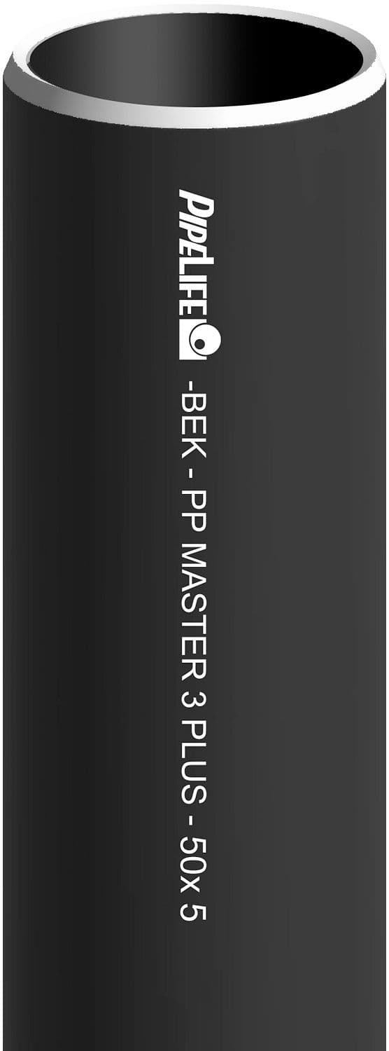TUBE PP 50MM NOIR LONGUEUR 5M vue 1