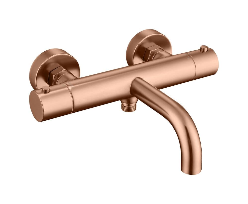 Van Marcke Lana mitigeur bain/douche thermostatique or rosé vue 1