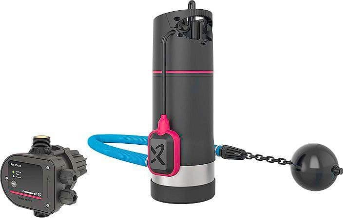 POMPE IMMERGEE SB BOOSTERPACK 3-45AW +PRESSOSTAT ELECTR.+FLOTTEUR+CÂBLE 15M+KIT ASPIRATION FLOTTANT vue 1