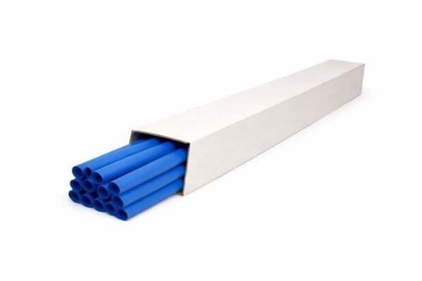 Gaine thermorétractable double paroi avec colle 35,00 - 11,67mm Bleue Lsoh PE en boîte de 4 pièces vue 1