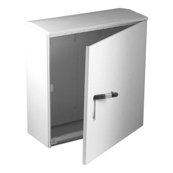 Armoire de trottoir Din 1 830 x 785 x 330mm porte lisse vue 1