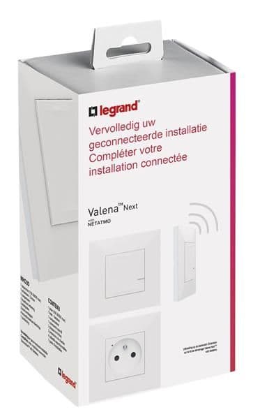 Valena NWN - kit d'extension interrupteur + prise connectée Blanc vue 1