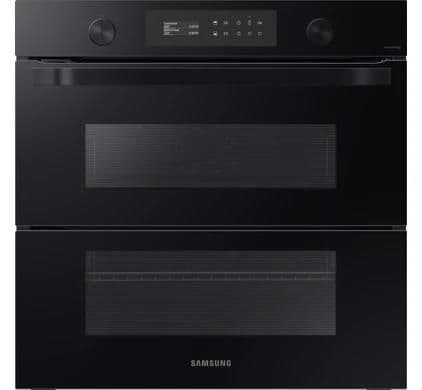 Four double cuisson Flex 75L pyrolyse porte sflexible écran Lcd Wifi Noir vue 1