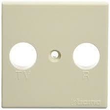 Plaque recouvrement Magic pour pour prise universele TV / R vue 1