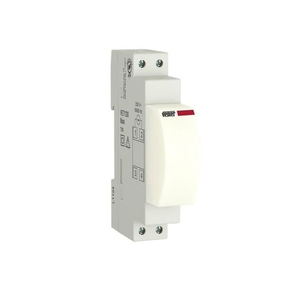 Bloc de secours 230V 3.0VA 2h 120° 20 lux sur rail Din vue 1