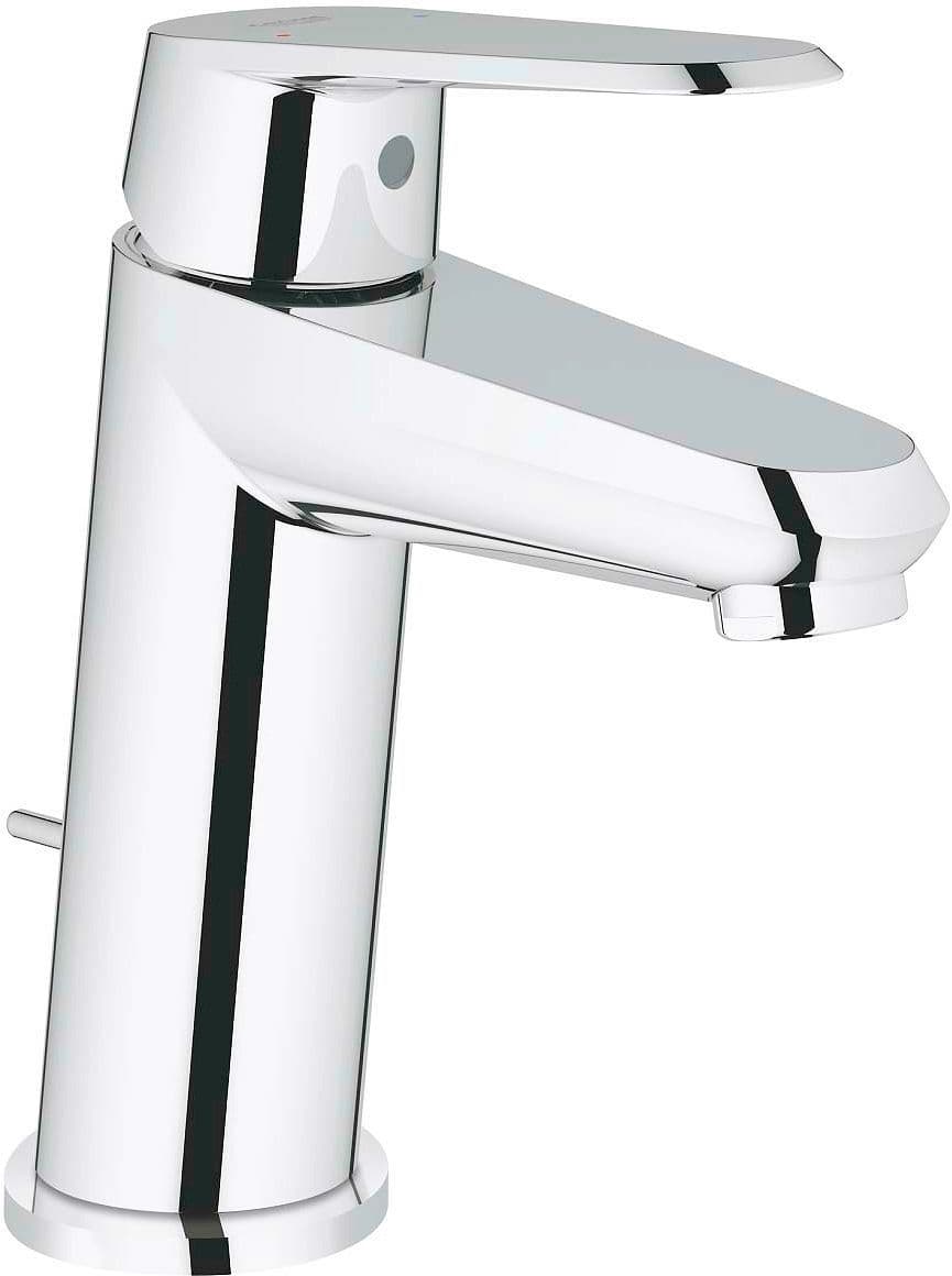 MITIGEUR DE LAVABO EURODISC COSMOPOLITAN SLIM GROHE VIDAGE AUTOMATIQUE CHROME vue 1