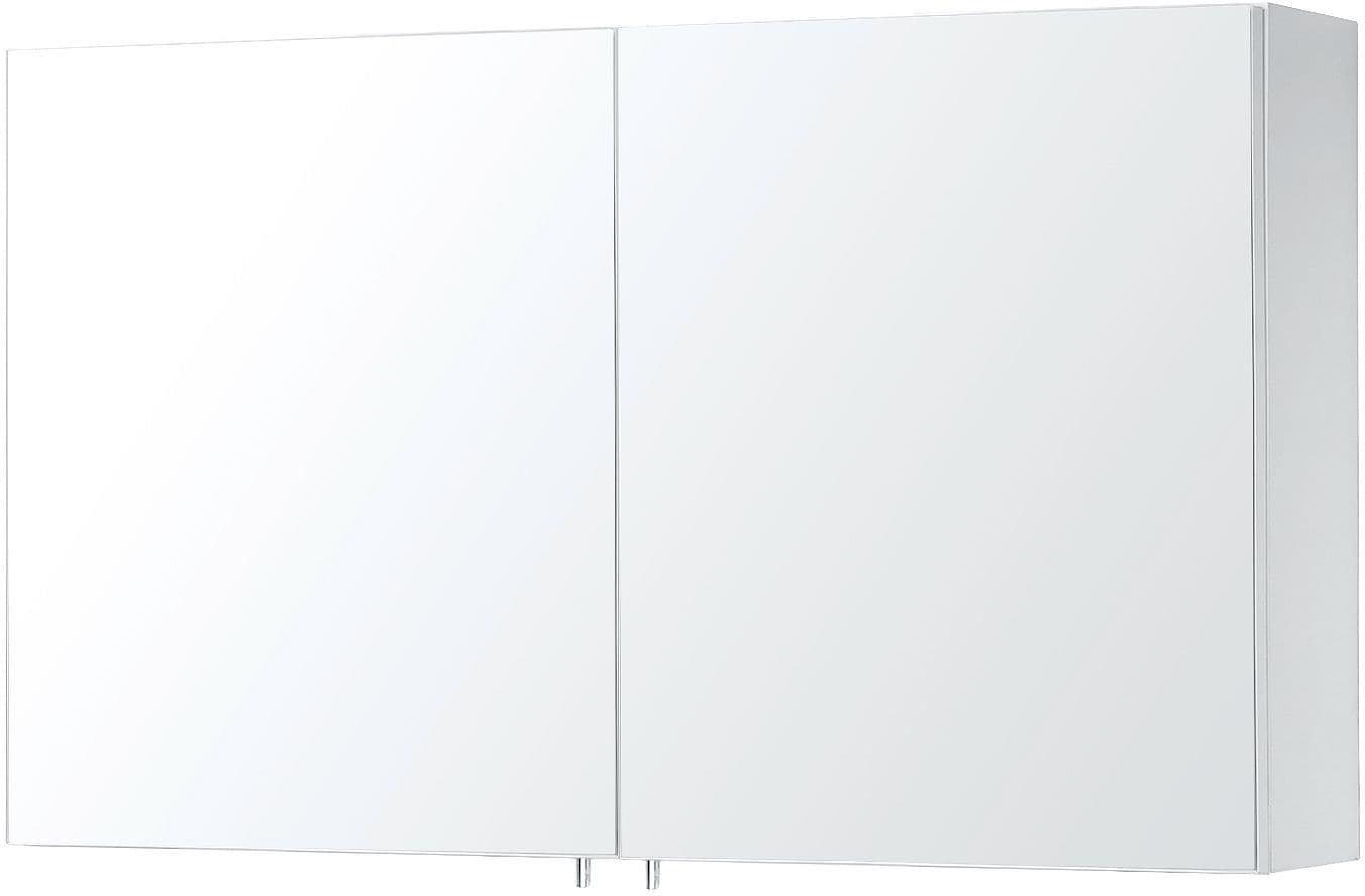 ARMOIRE TOILETTE FORM/CITA 2 PORTES 120CM BLANC vue 1