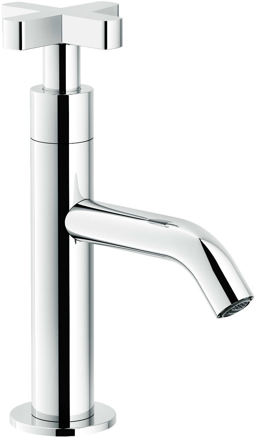 ROBINET EAU FROID LIRA NOBILI CROIX CHROME vue 1