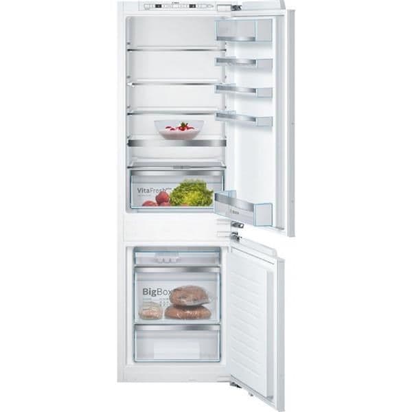 Réfrigérateur - intégrable serie 6 Bottom-freezer - 177,5cm LowFrost, classe E, 36dB, VitaFresh Plus vue 1