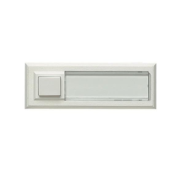 Eta 2122 bouton d'appel en saillie combifix II Blanc vue 1