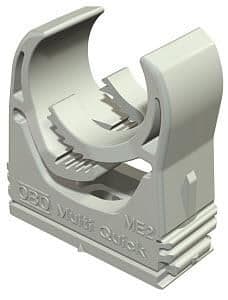 Collier multi - Quick 20 - 25mm Gris clair 7035 Pa vue 1