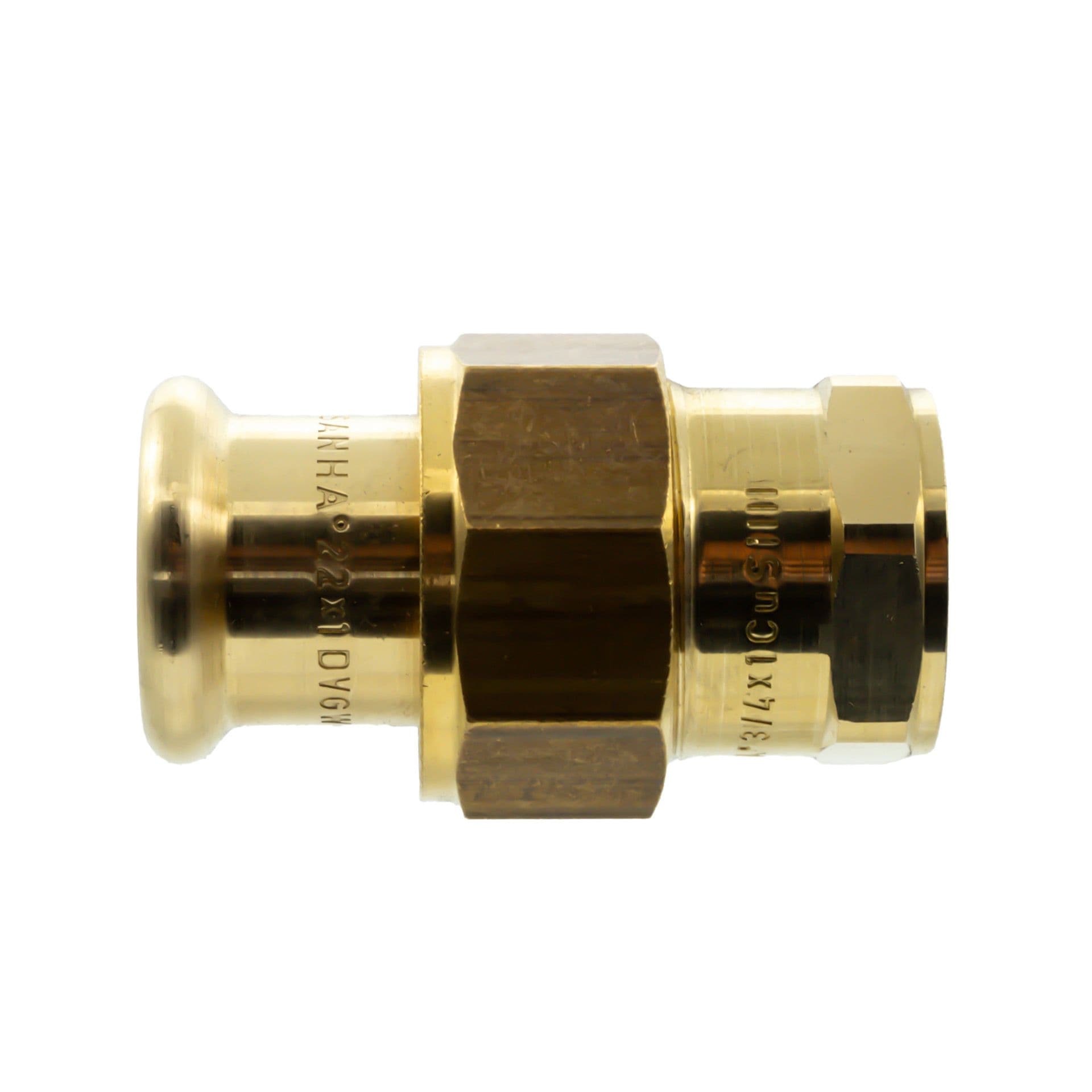 "RACCORD UNION JOINT PLAT 7330 1""FX28 (RÉF SANHA 8330G 1""X28)" vue 1