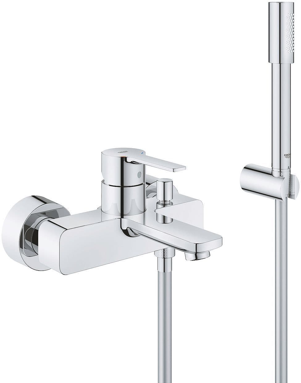 MITIGEUR BAIN LINEARE FG COMPLET CHROME vue 1