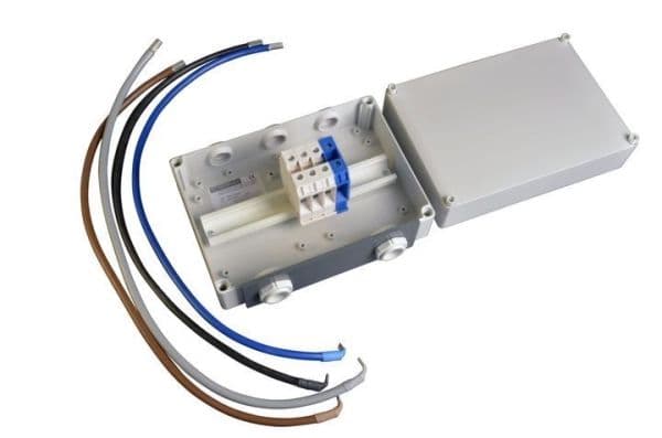 Coffret de raccordement jusque 63A pour 25E60 Smart Sibelga vue 1
