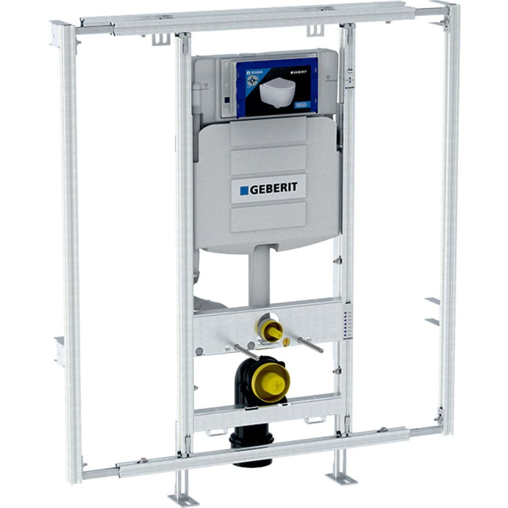 Geberit GISeasy module pour WC suspendu 120 cm Sigma 12 cm réglable 90-125 cm vue 1
