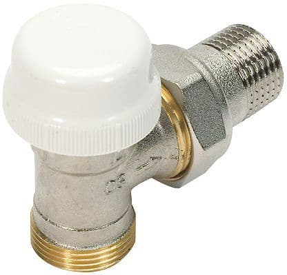 VANNE RADIATEUR THERMOSTATIQUE BEGETUBE EQUERRE 1/2"-M24 vue 1
