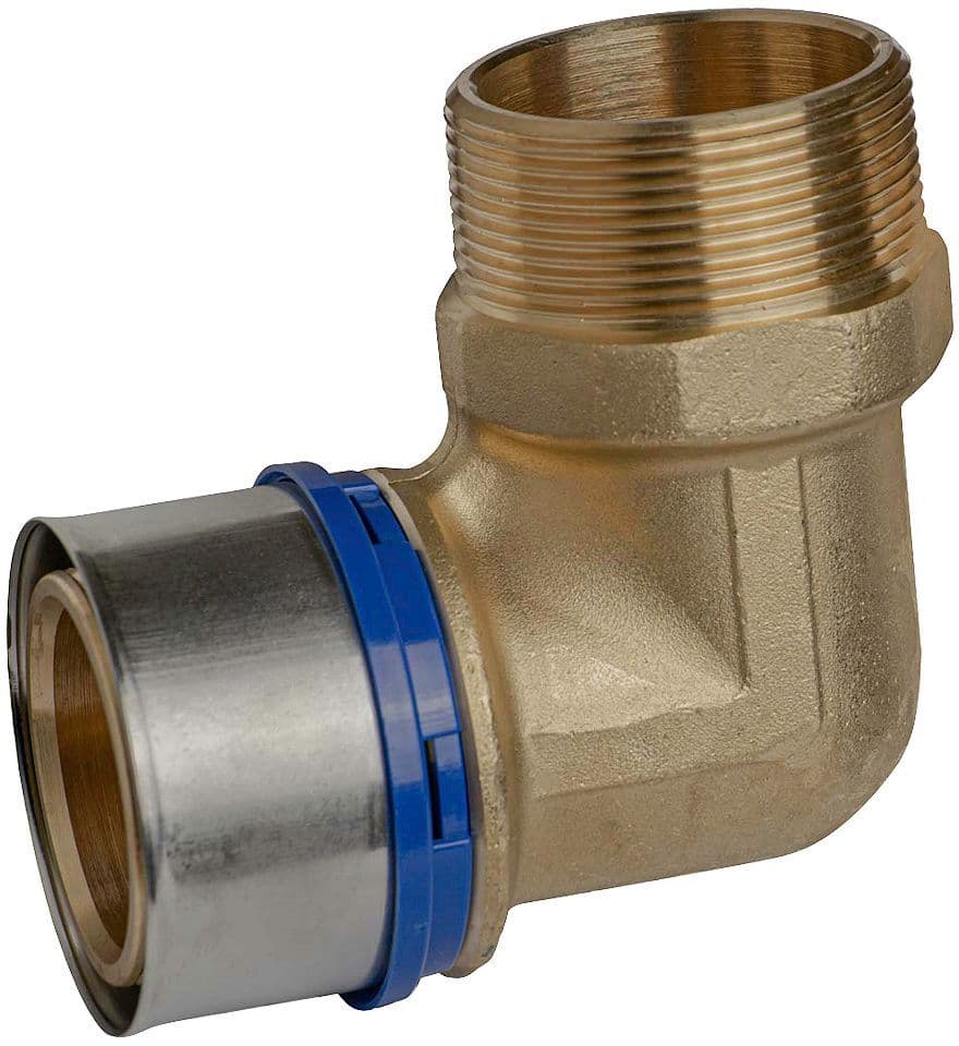 COUDE 90° 50MM-6/4"M ALUPEX vue 1