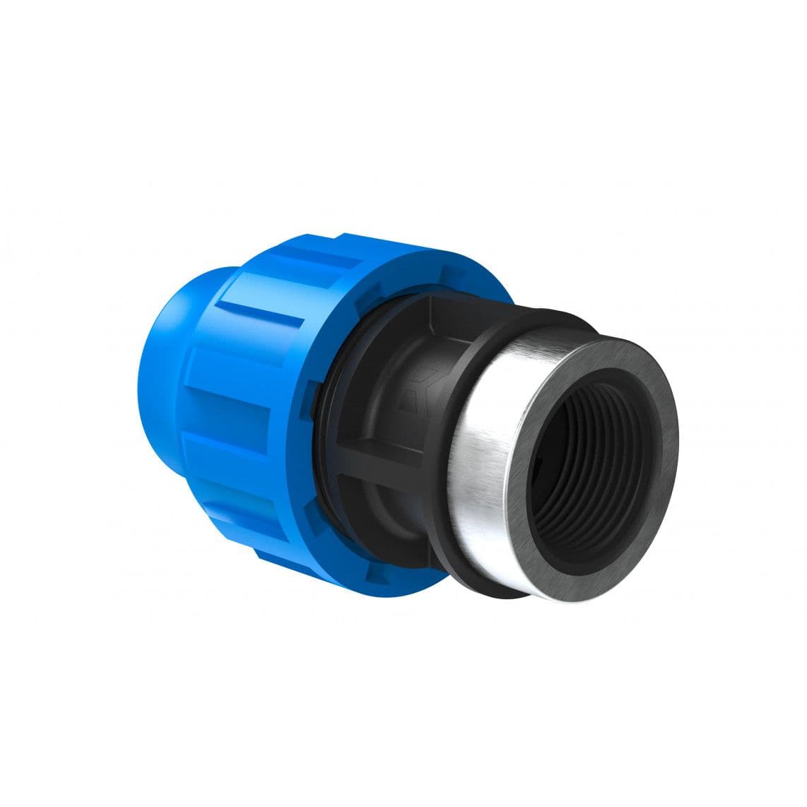 984843517 PP pièce intermédiaire, 25 mm x 1" F, raccord à serrer pour PEHD/socarex vue 1