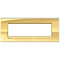LivingLight - plaque rectangulaire 7 modules Or vue 1