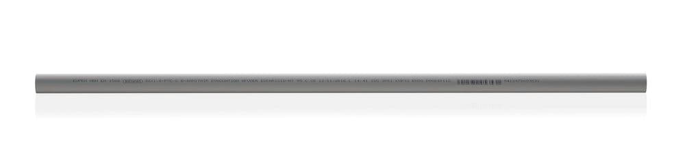 Kabelwerk Eupen Eucarigid-RAHT 95 C tube d'évacuation D32 x 1,8 mm L 4 m Benor gris vue 1