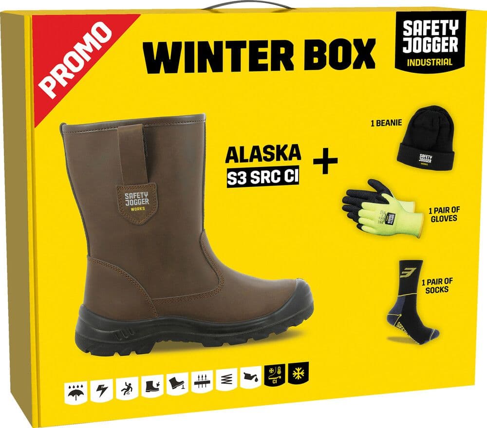 Safety Jogger Promo Alaska box d'hiver bottes de sécurité pointure 44 vue 1