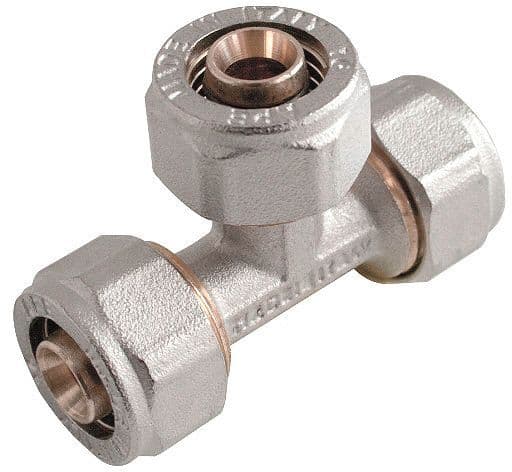 T REDUIT A SERRER 20-16-20MM ALUPEX vue 1