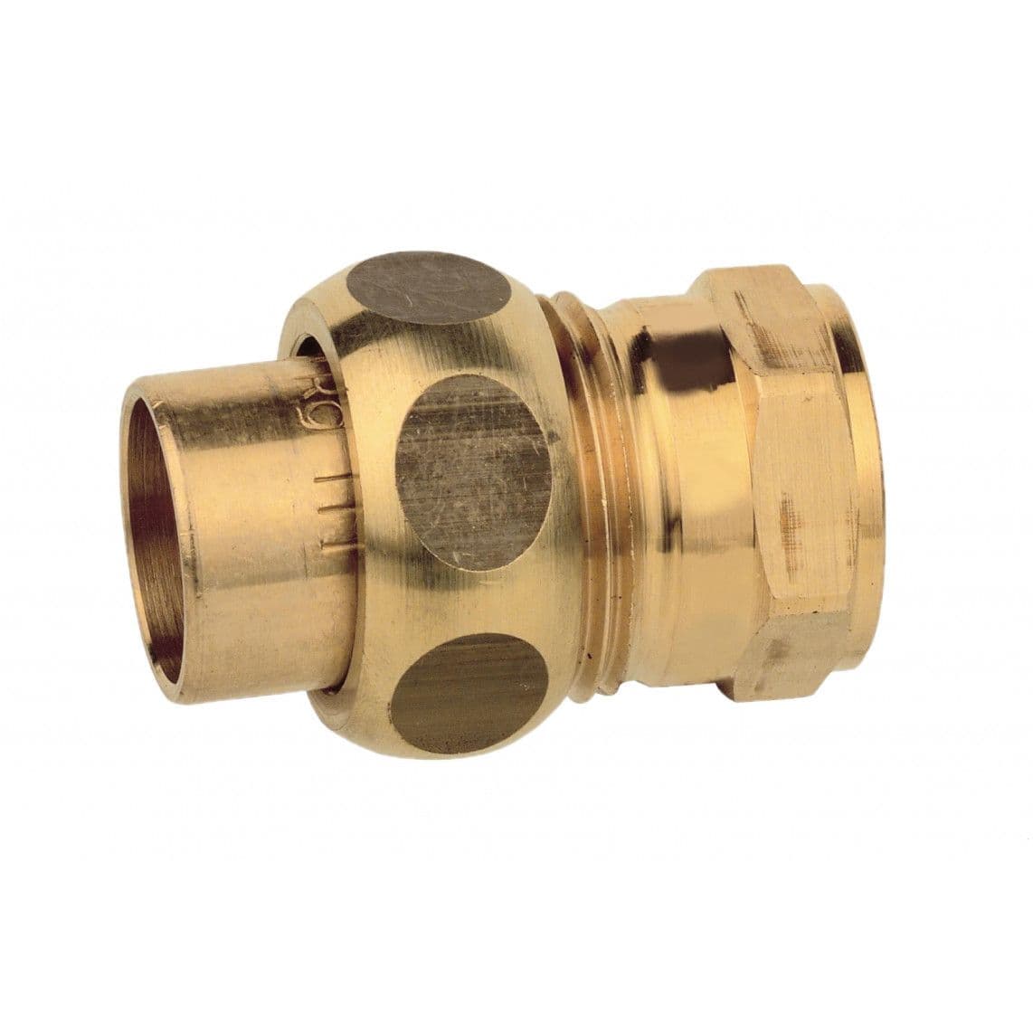 989247055 BR raccord à visser, vierge, 15 mm x 1/2" F, à joint conique, 1 manchon (4340g) vue 1