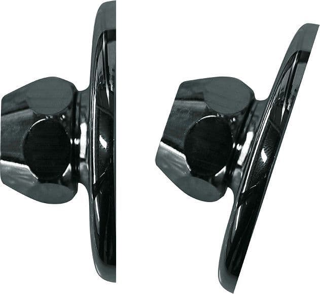APPLIQUE A COMPRESSION (2PIECES) POUR PORTE RIDEAU 18MM vue 1