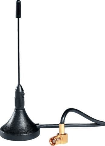 Antenne externe avec connecteur pour applications sans fil vue 1