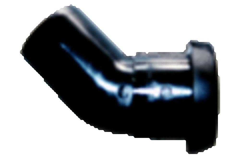 Pipelife PP coude 45° MF noir D 90 vue 1