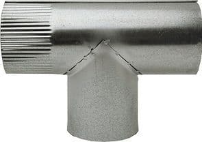 T GALVA 90° 111MM vue 1