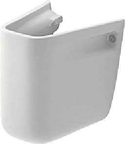 CACHE-SIPHON LAVE-MAINS D-CODE DURAVIT 45CM BLANC vue 1