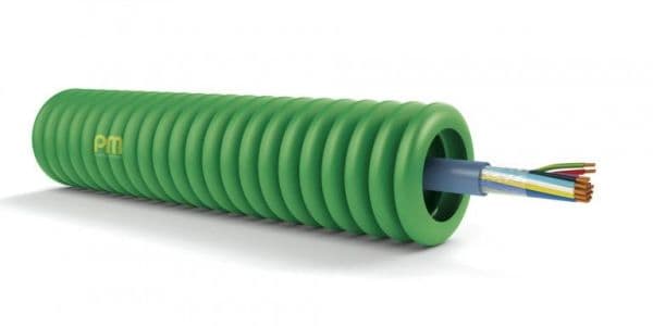 Tube précâblé Tvvf 2 x 0.8 diamètre 16mm en rouleau de 100m vue 1