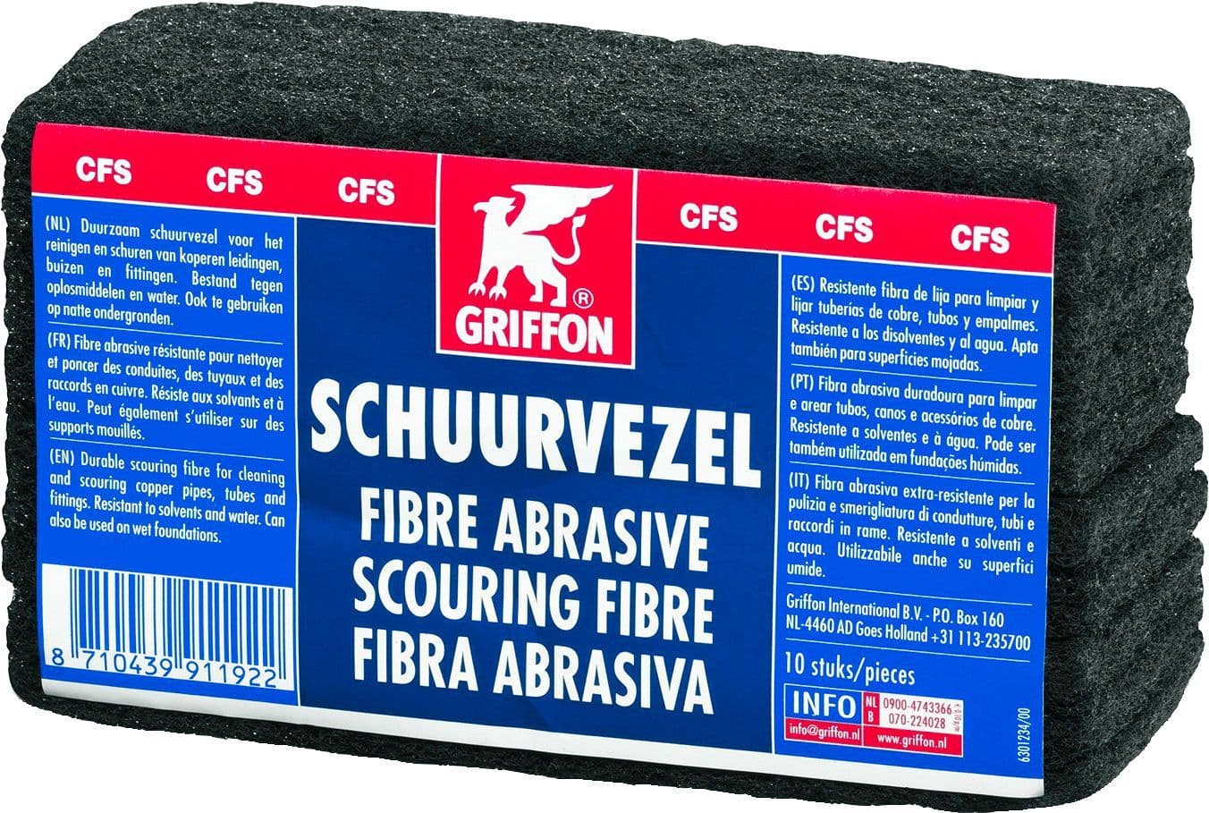 FIBRE ABRASIVE DUROLIN PAQUET 10PIECES vue 1