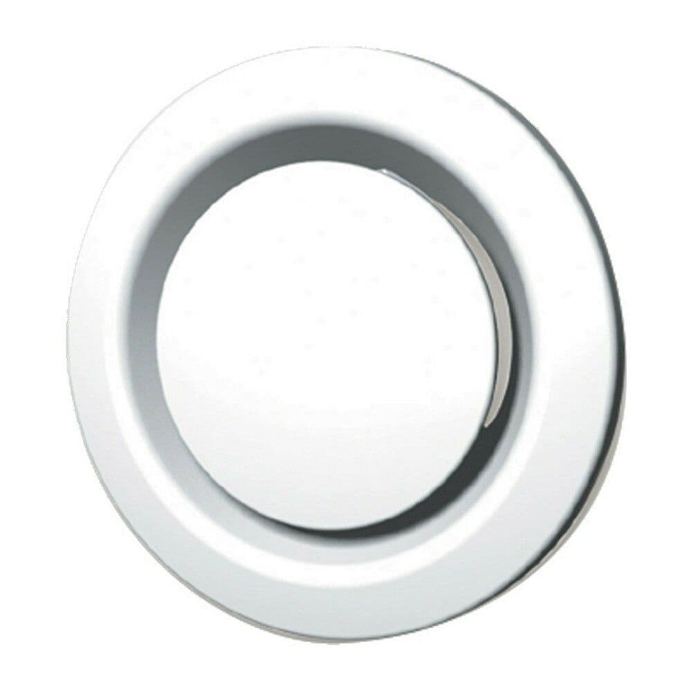 Soler & Palau BEIP 125 bouche extraction/pulsation réglable PVC 100m³/h blanc vue 1