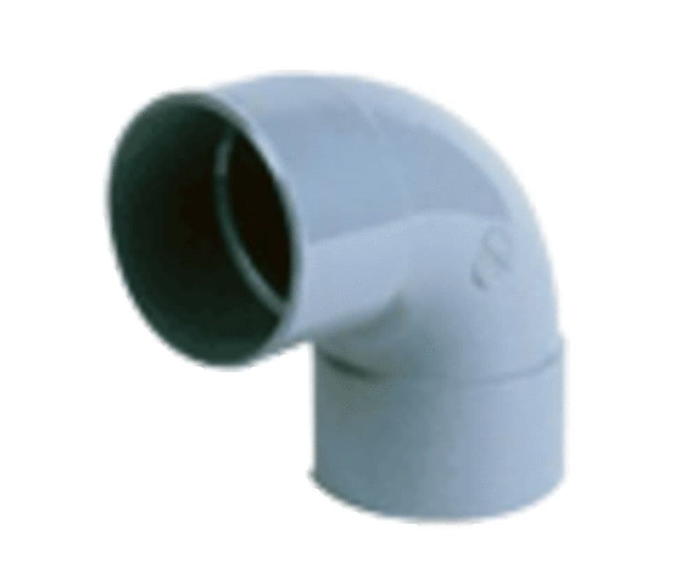 Nicoll raccord à coller PVC coude 87,3° FF D 110 gris vue 1