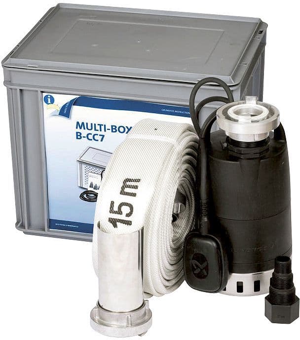 POMPE VIDE-CAVE UNILIFT MULTIBOX B-CC7 GRUNDFOS vue 1