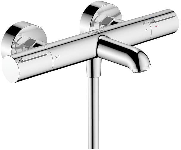 THERMOSTAT BAD ECOSTAT ELEMENT HANSGROHE CHROME vue 1