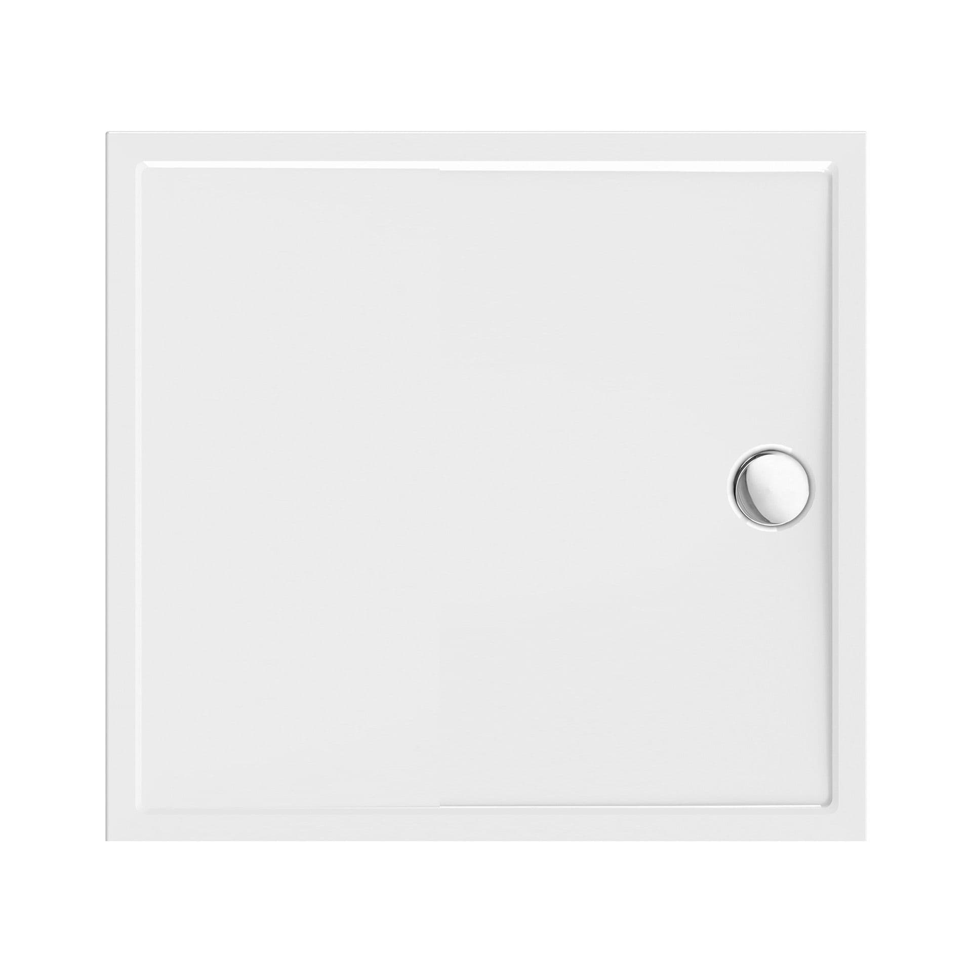 ALONI RECEVEUR DE DOUCHE - CARRÉ - ACRYLIQUE - 90X90X4 CM - BLANC BRILLANT vue 1