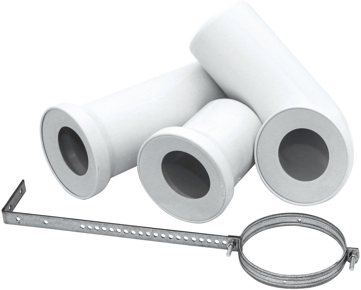 SET DE RACCORDEMENT UNIVERSEL DURAVIT VARIO 110MM 70-200 vue 1