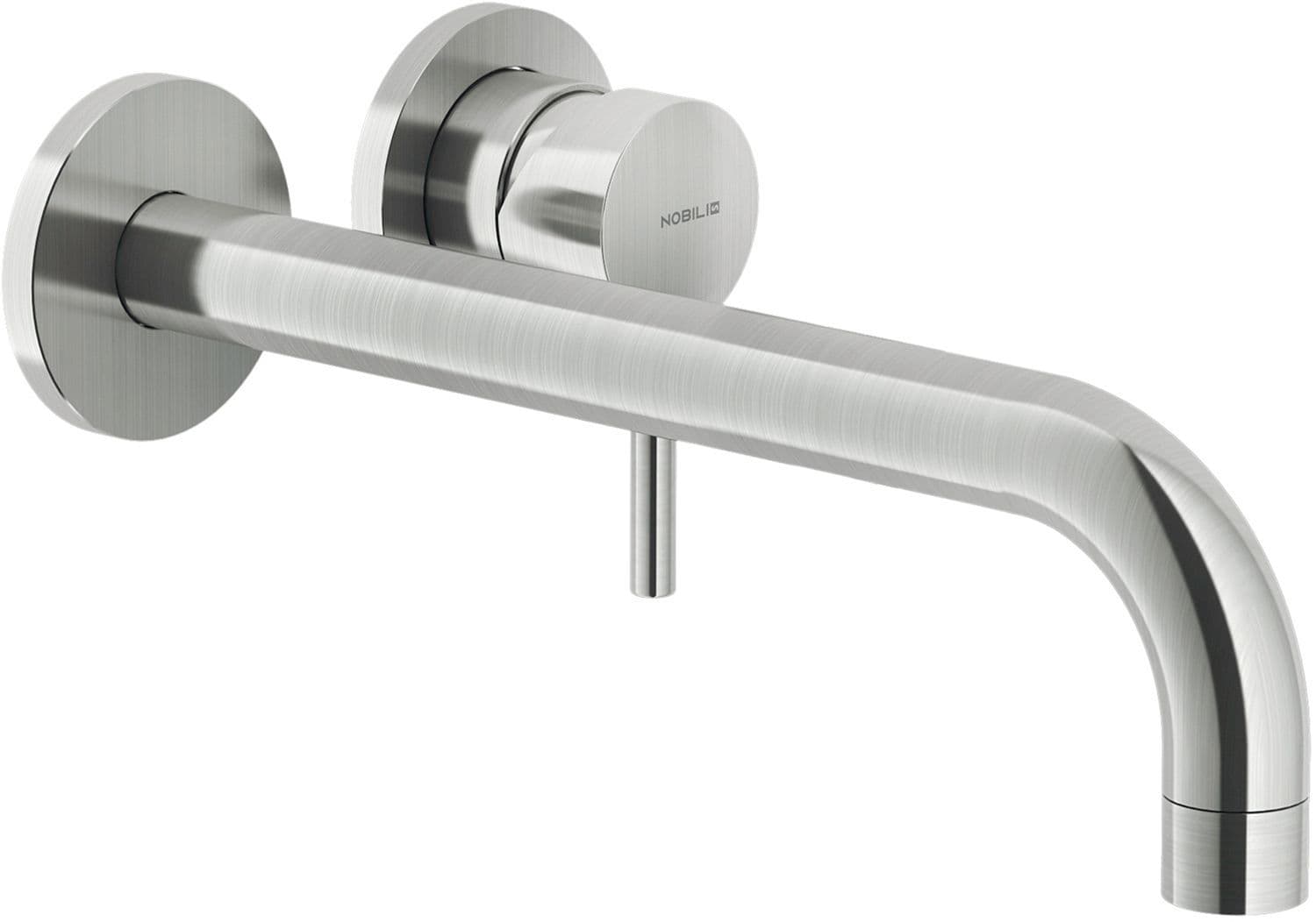 SET DE FINITION MITIGEUR LAVABO LIVE NOBILI 250MM INOX vue 1