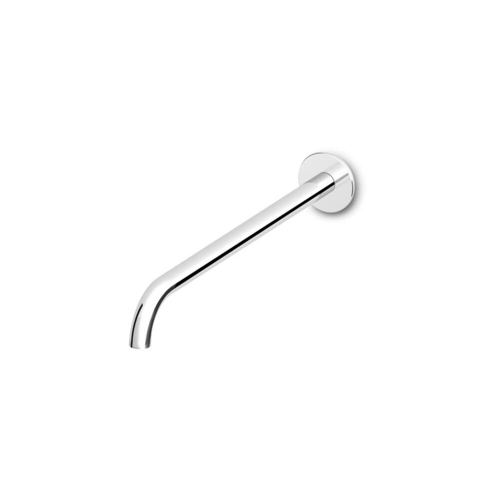 Zucchetti bras de douche mural L350mm pour douche de tête avec rosace ronde Noir mat gaufré vue 1