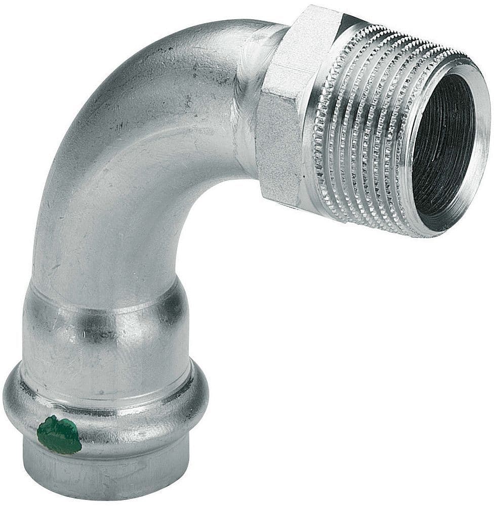 COUDE 3/4"M-22MM SANPRESS INOX VIEGA vue 1