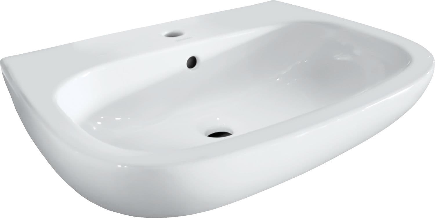 LAVABO D-CODE DURAVIT 60CM BLANC vue 1