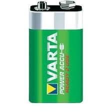 Pile rechargeable 9V block - Ni-Mh 200mAh longueur 26.6mm largeur 15.7mm hauteur 48.5mm vue 1